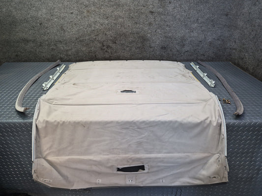 84-86 Toyota Cressida MX73 Sedan Headliner Trim Cover Panel w Trim Gray Set OEM