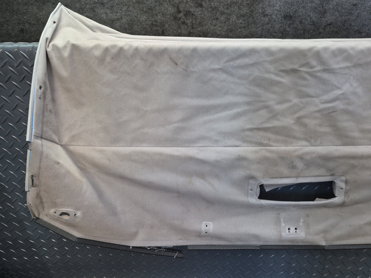 84-86 Toyota Cressida MX73 Sedan Headliner Trim Cover Panel w Trim Gray Set OEM