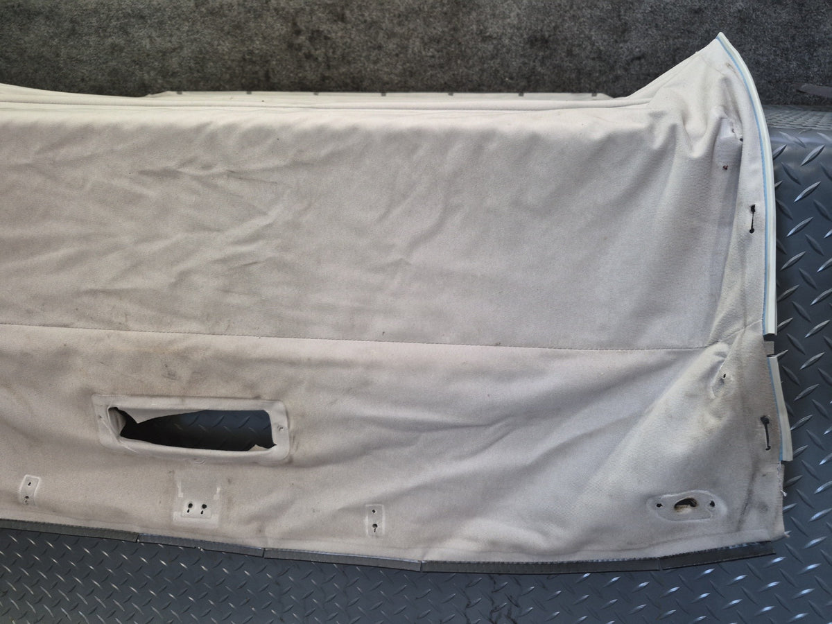 84-86 Toyota Cressida MX73 Sedan Headliner Trim Cover Panel w Trim Gray Set OEM