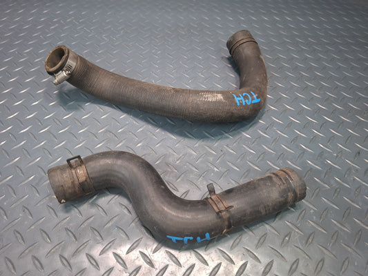 82-85 Toyota Celica RA65 2.4L Set of 2 Upper & Lower Radiator Hose Pipe Line OEM