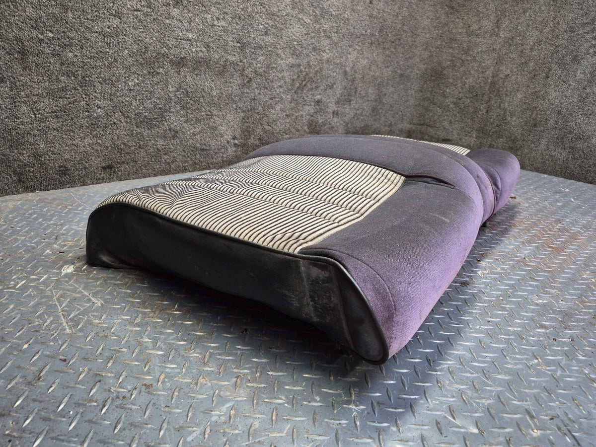 1983 Toyota Celica RA65 Convertible Front & Rear Cloth Seat Blue Gray Damaged