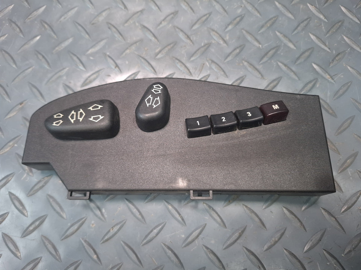 01-06 BMW E46 330Ci Convertible Front Left Seat Adjustment Control Switch OEM