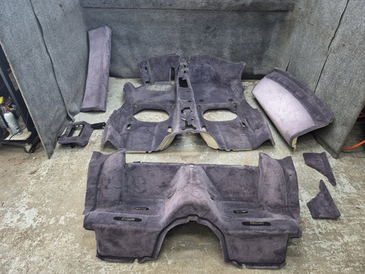 2001 Porsche 911 996 Coupe Front Rear Interior Carpet Liner Floor MAT Cover Set
