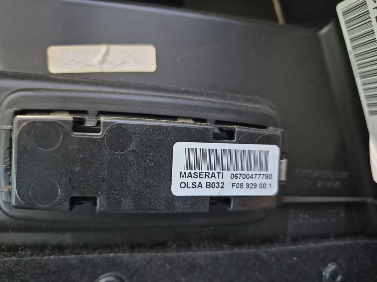 2017-2020 Maserati Levante M161 Rear Right Quarter Trunk Side Trim Cover Panel