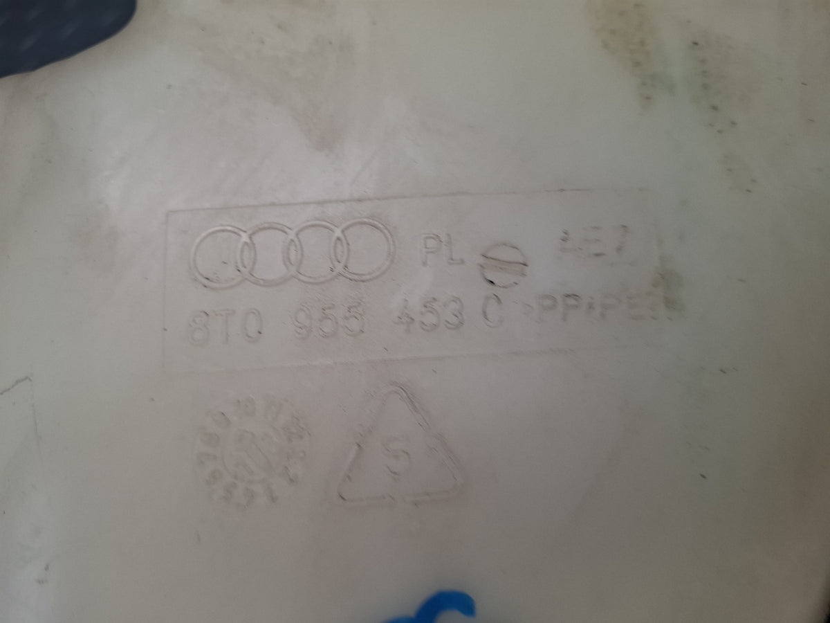 08-17 Audi A5 S5 RS5 8F7 Windshield Washer Fluid Reservoir Bottle Assembly OEM
