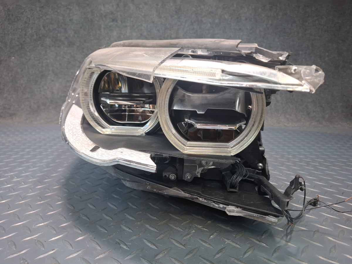 2014-2016 BMW F10 M5 Front Right LED Adaptive Headlight Lamp w Ballast Defective