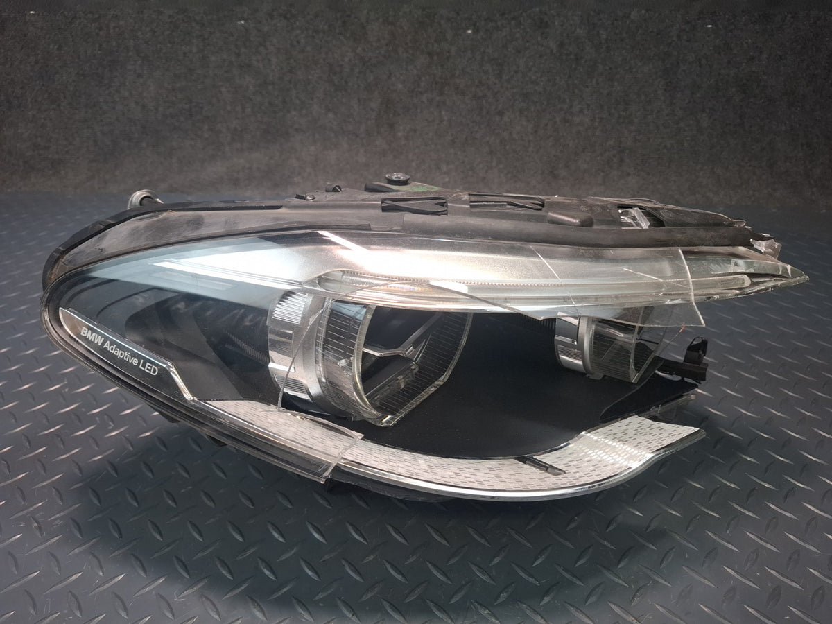 2014-2016 BMW F10 M5 Front Right LED Adaptive Headlight Lamp w Ballast Defective