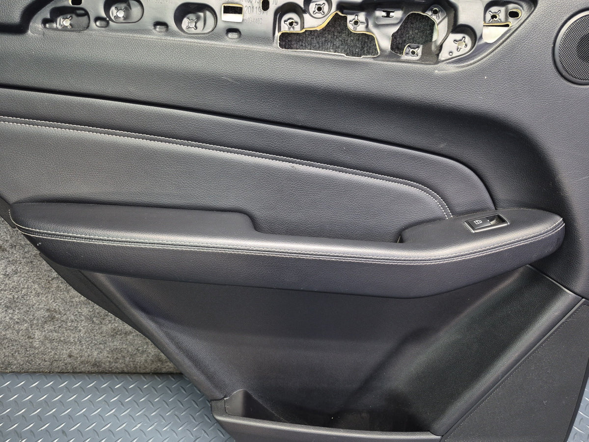 2012-2015 Mercedes W166 ML Rear Left Right Door Interior Trim Cover Panel Set