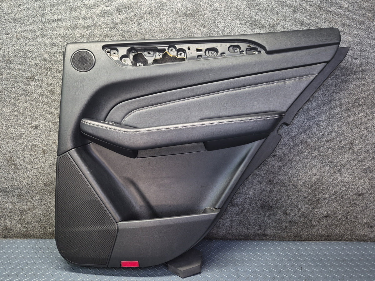 2012-2015 Mercedes W166 ML Rear Left Right Door Interior Trim Cover Panel Set