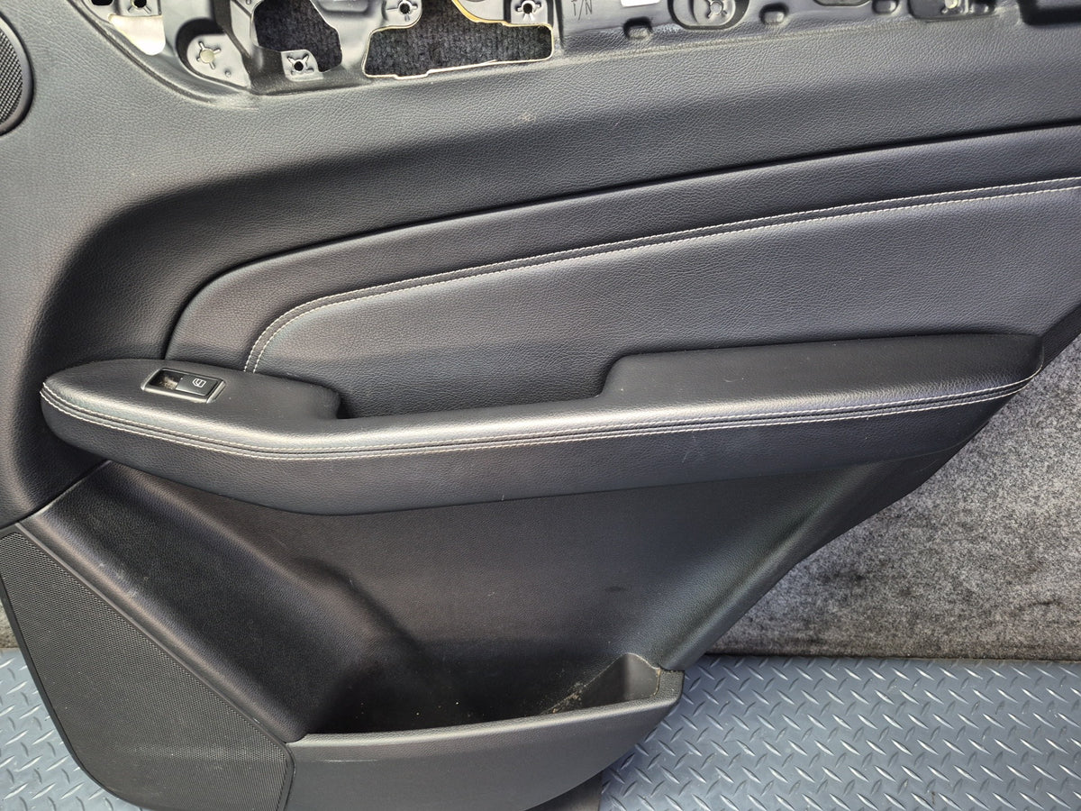 2012-2015 Mercedes W166 ML Rear Left Right Door Interior Trim Cover Panel Set