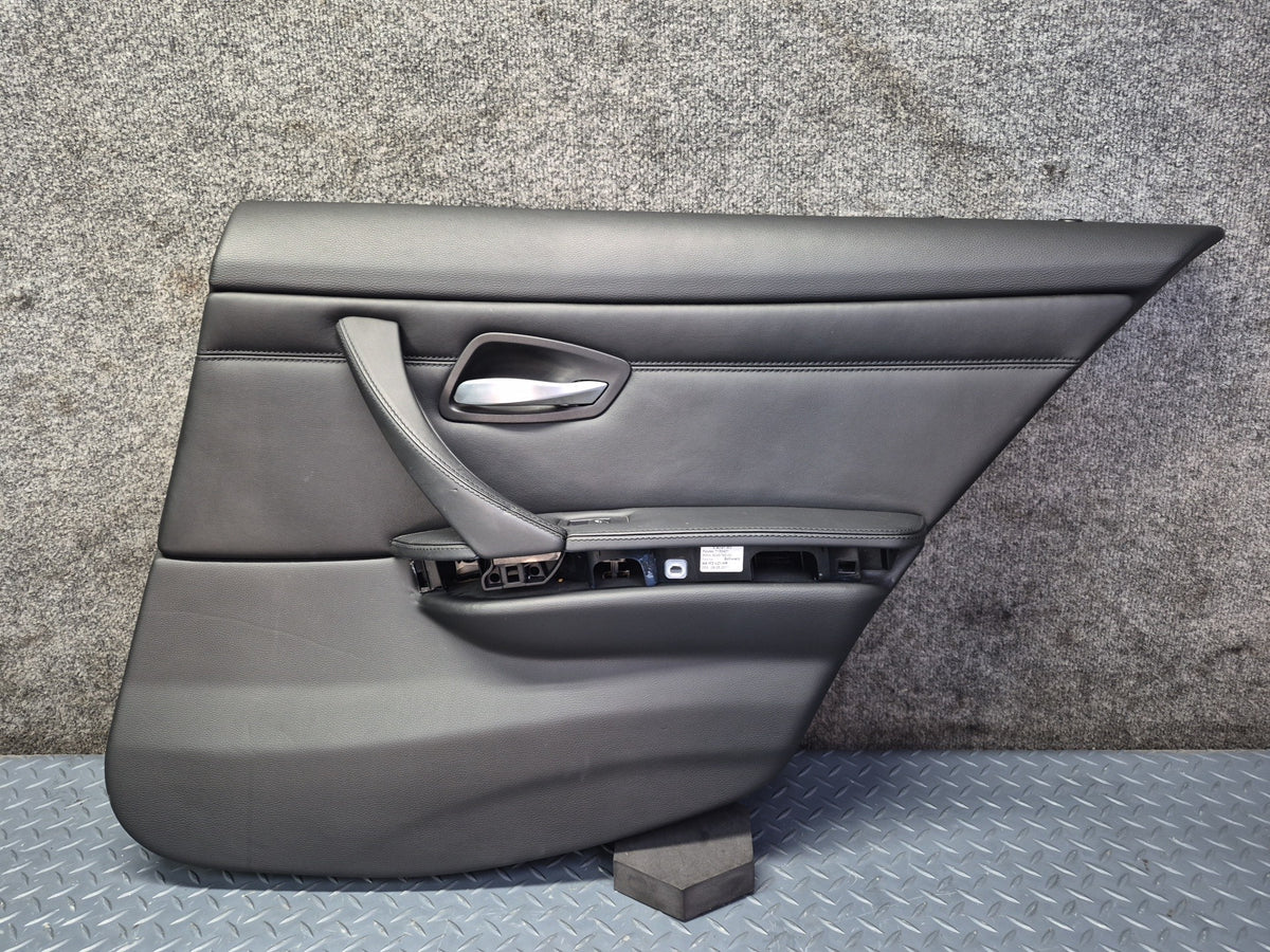 2008-2011 BMW E90 M3 Sedan Rear Left & Right Door Interior Trim Panel Set of 2