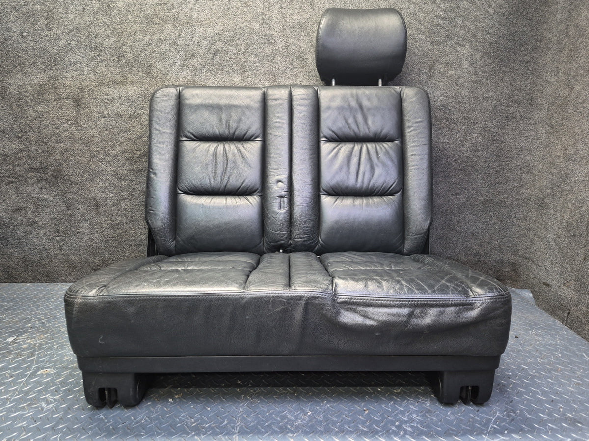 2002-2005 Mercedes W463 G500 Rear Leather Heated Seat Black OEM