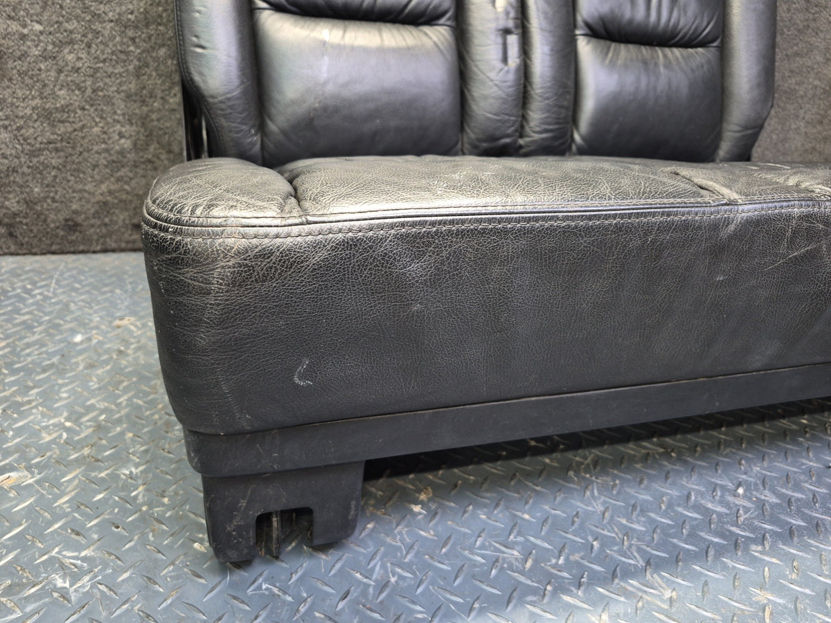 2002-2005 Mercedes W463 G500 Rear Leather Heated Seat Black OEM