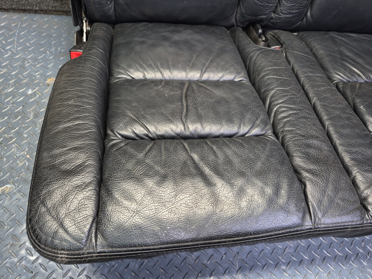 2002-2005 Mercedes W463 G500 Rear Leather Heated Seat Black OEM
