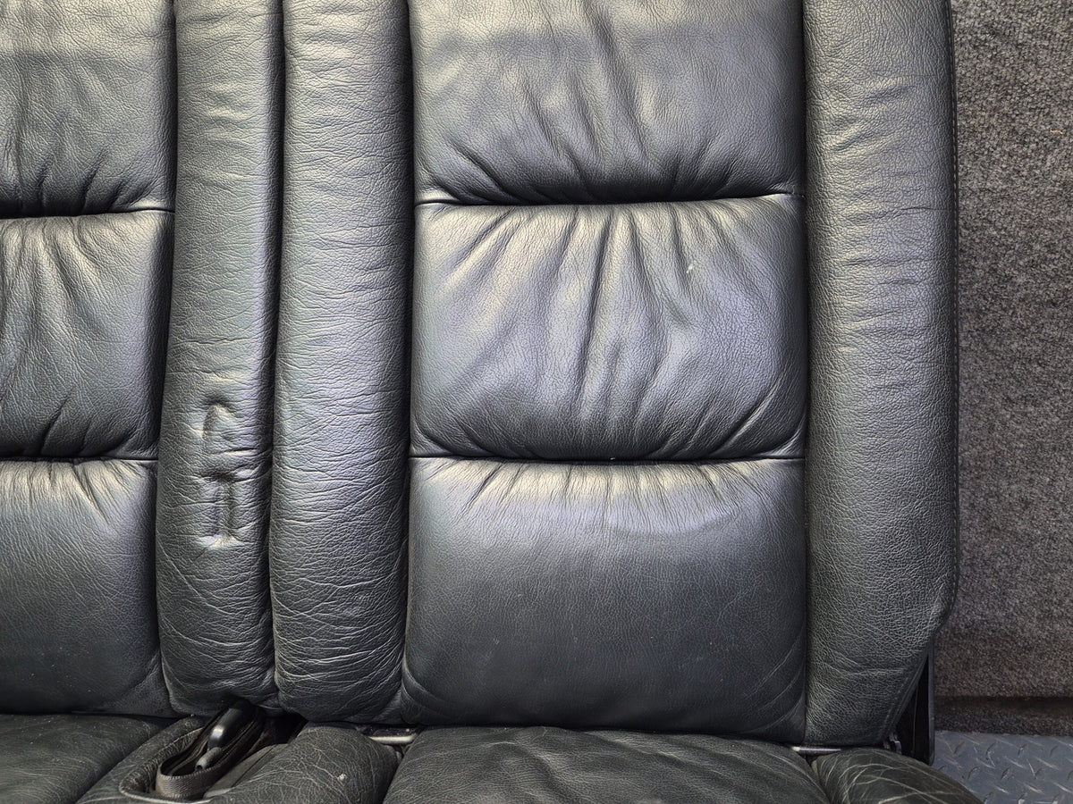 2002-2005 Mercedes W463 G500 Rear Leather Heated Seat Black OEM