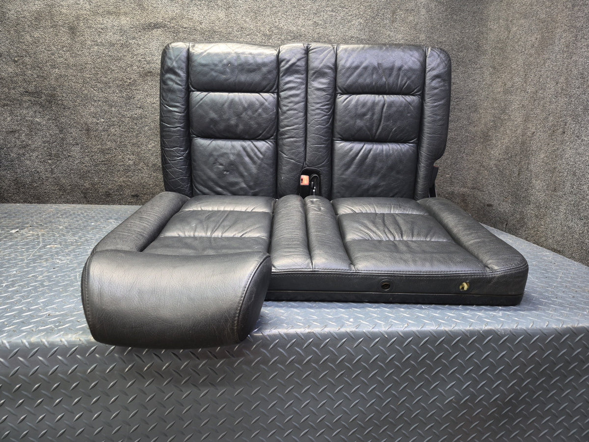 2002-2005 Mercedes W463 G500 Rear Leather Heated Seat Black OEM