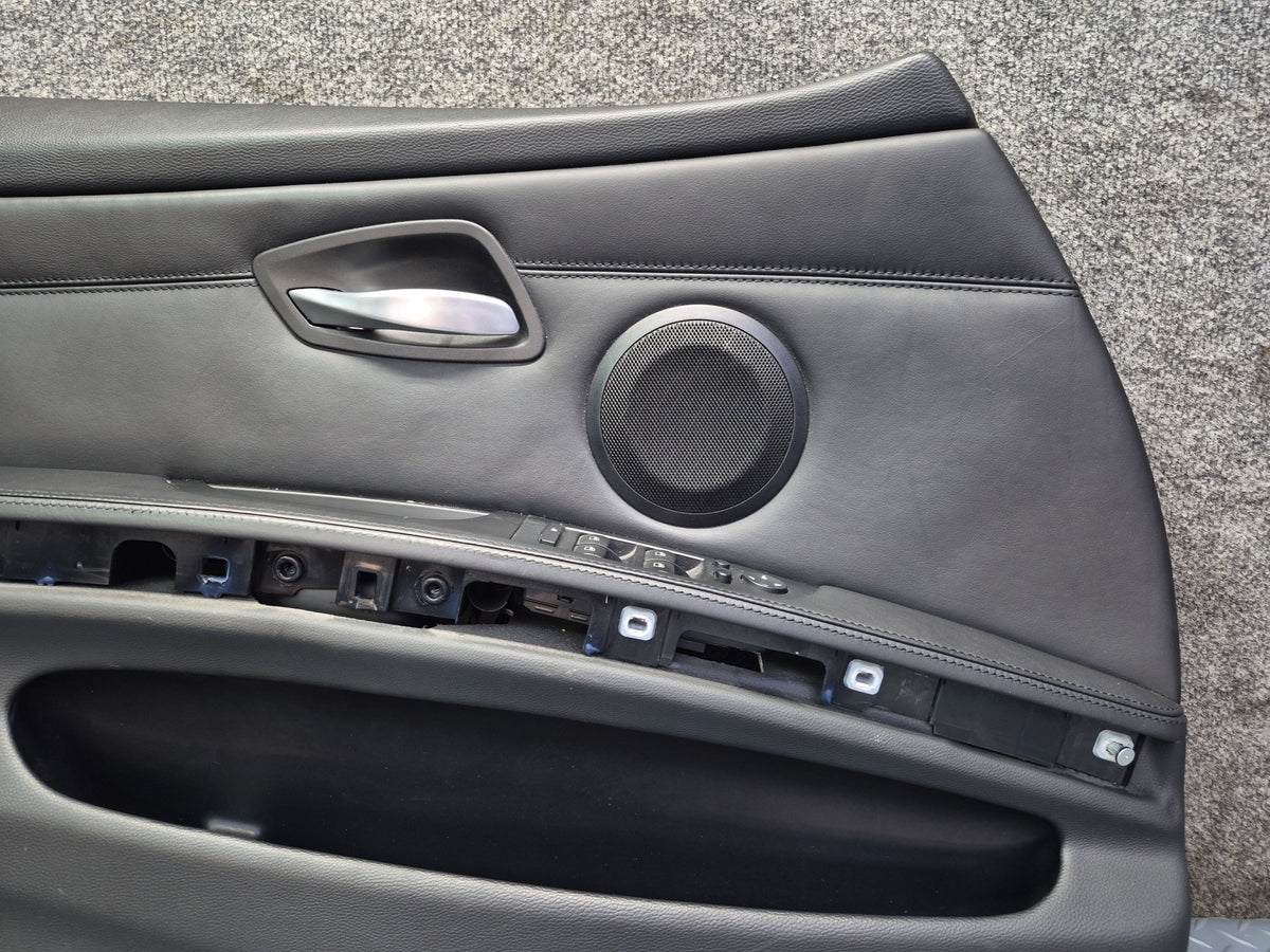 2008-2011 BMW E90 M3 Sedan Front Left & Right Door Interior Trim Panel Set of 2