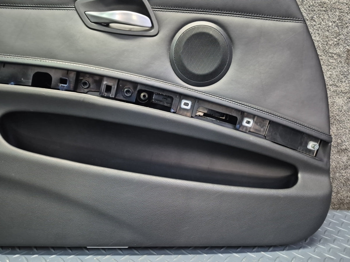 2008-2011 BMW E90 M3 Sedan Front Left & Right Door Interior Trim Panel Set of 2