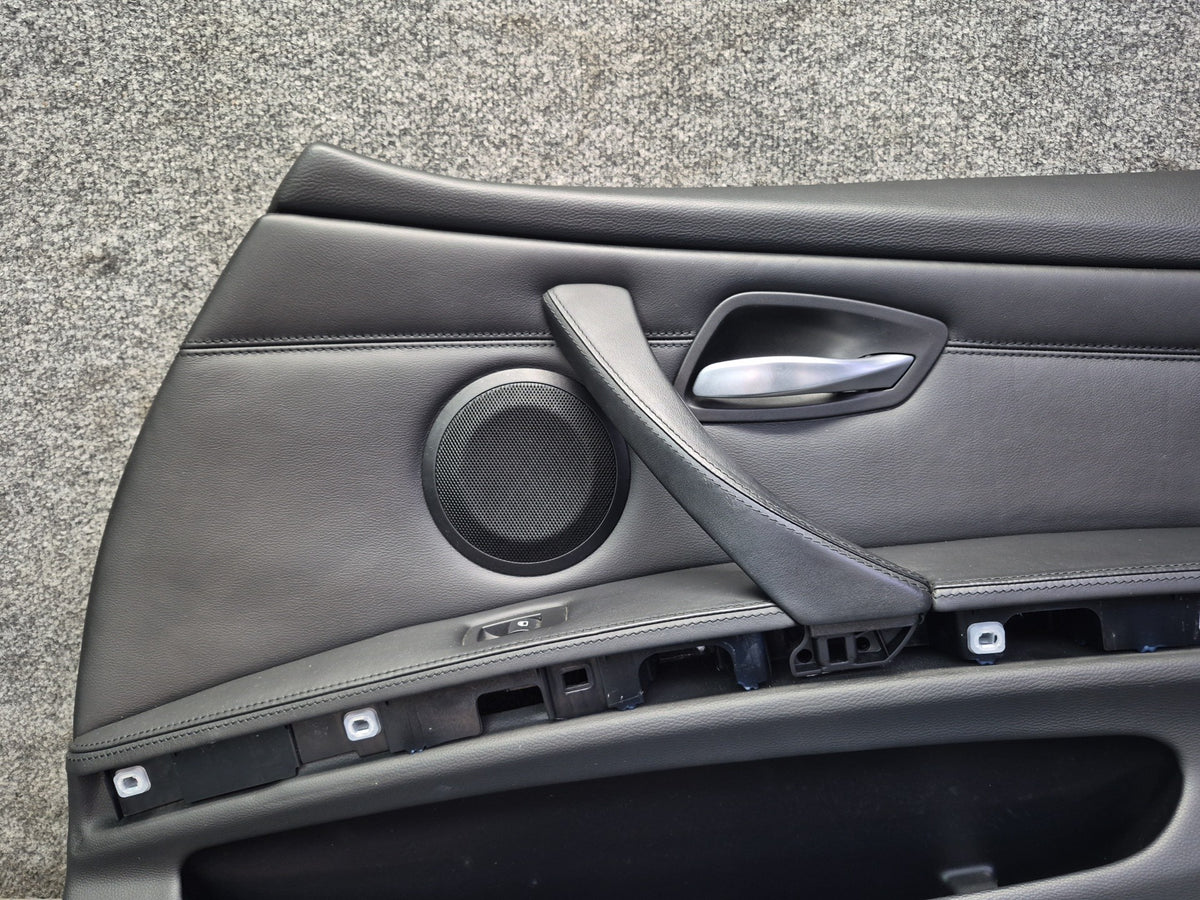 2008-2011 BMW E90 M3 Sedan Front Left & Right Door Interior Trim Panel Set of 2