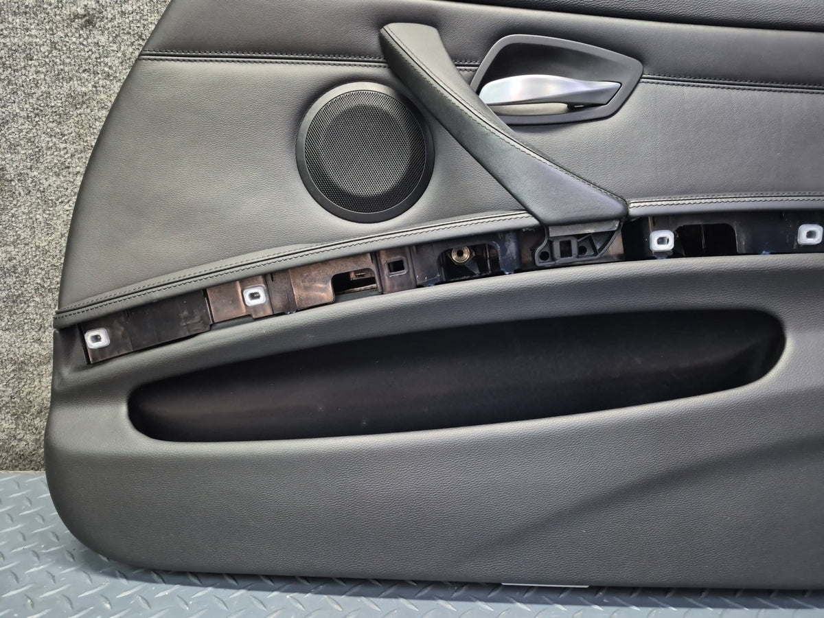 2008-2011 BMW E90 M3 Sedan Front Left & Right Door Interior Trim Panel Set of 2