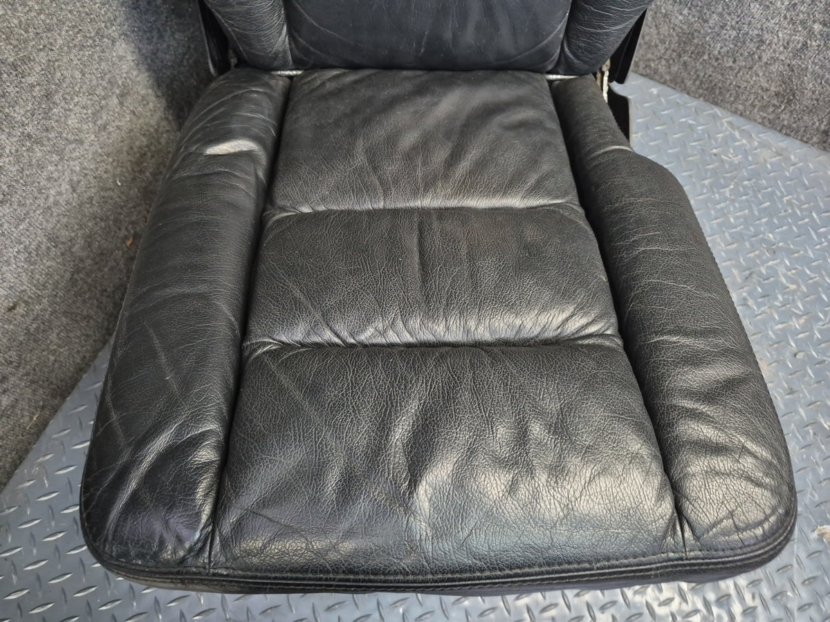 2002-2005 Mercedes W463 G500 Rear Leather Heated Seat Black OEM