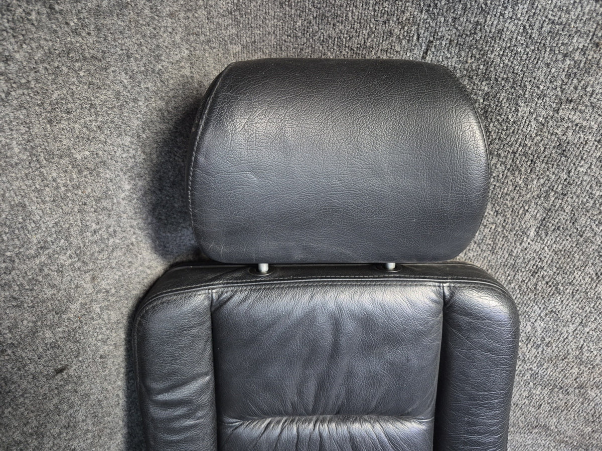 2002-2005 Mercedes W463 G500 Rear Leather Heated Seat Black OEM
