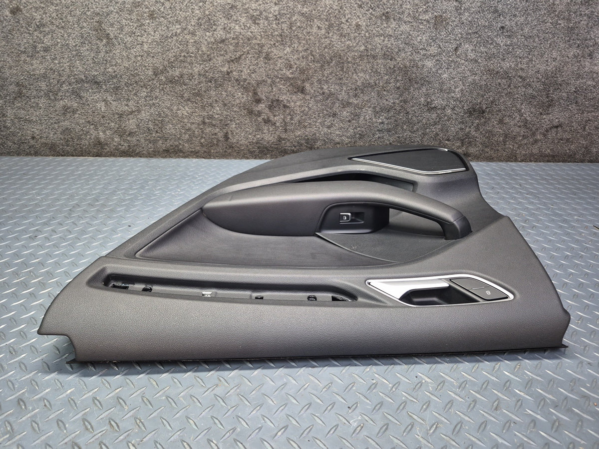 15-20 Audi 8VS S3 Sedan Set of 2 Rear Left & Right Door Interior Trim Panel OEM