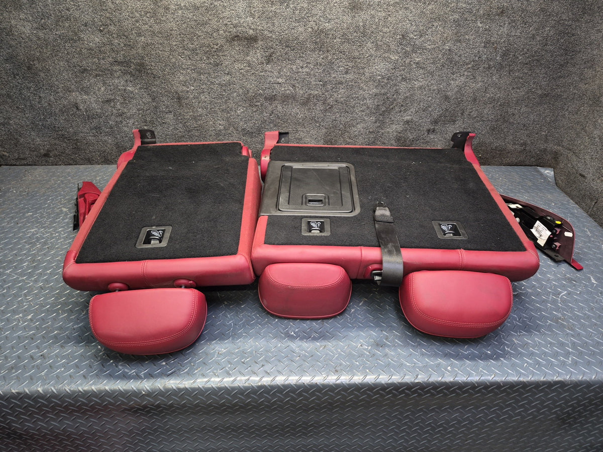 2017-2020 Maserati Levante M161 Front & Rear Left & Right Leather Seat Set RED