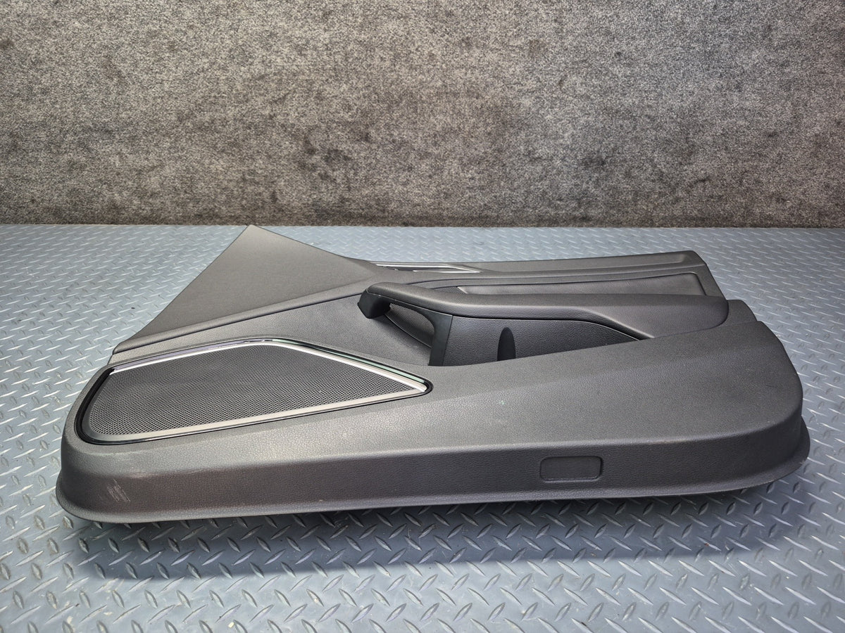 15-20 Audi 8VS S3 Sedan Set of 2 Front Left & Right Door Interior Trim Panel OEM