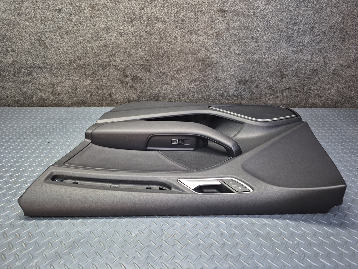 15-20 Audi 8VS S3 Sedan Set of 2 Front Left & Right Door Interior Trim Panel OEM