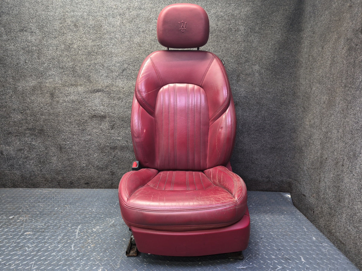 2017-2020 Maserati Levante M161 Front & Rear Left & Right Leather Seat Set RED