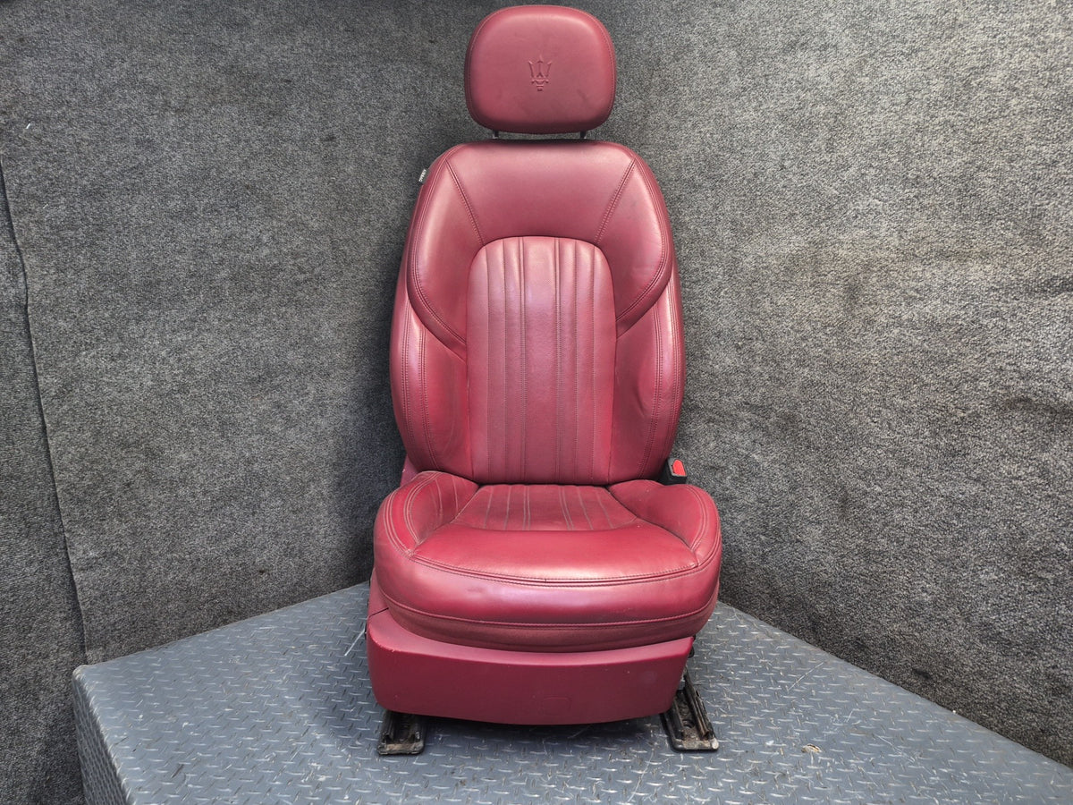 2017-2020 Maserati Levante M161 Front & Rear Left & Right Leather Seat Set RED