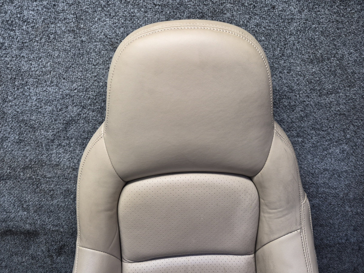 05-08 Chevrolet Corvette C6 Set of 2 Front Left & Right Heated Leather Seat OEM