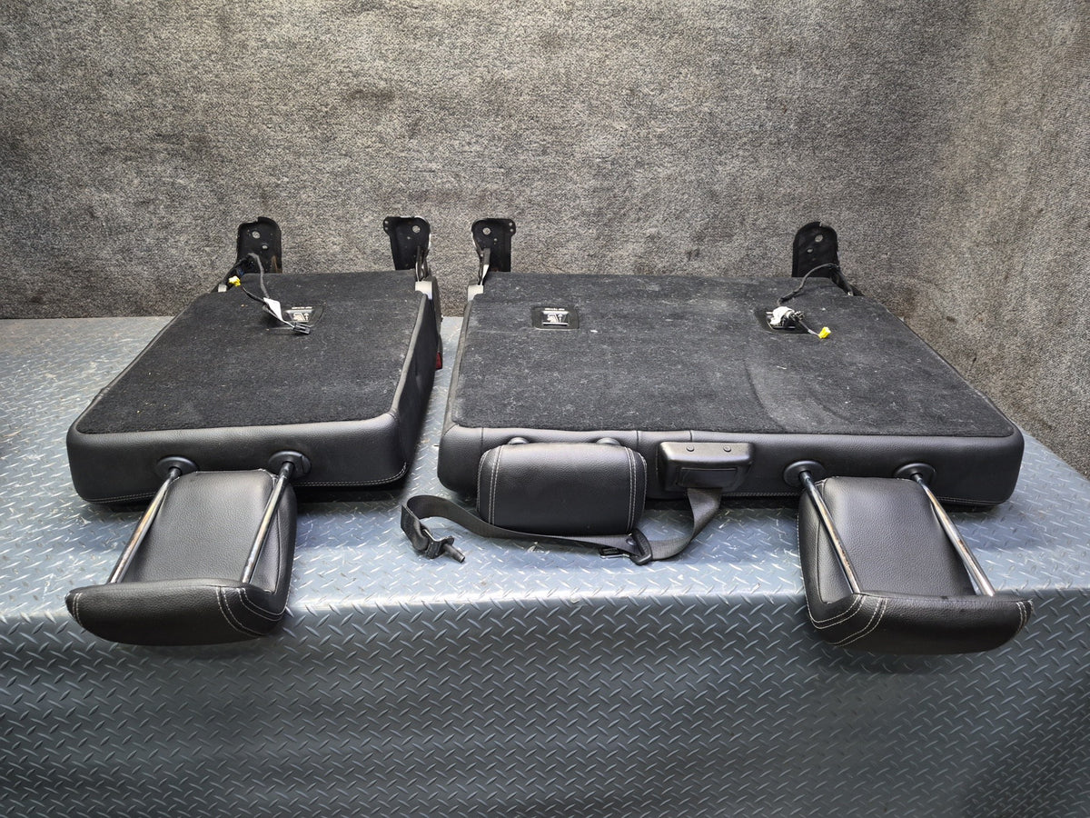 2012-2015 Mercedes W166 Ml-class Front & Rear Seat Black Anthracite Set