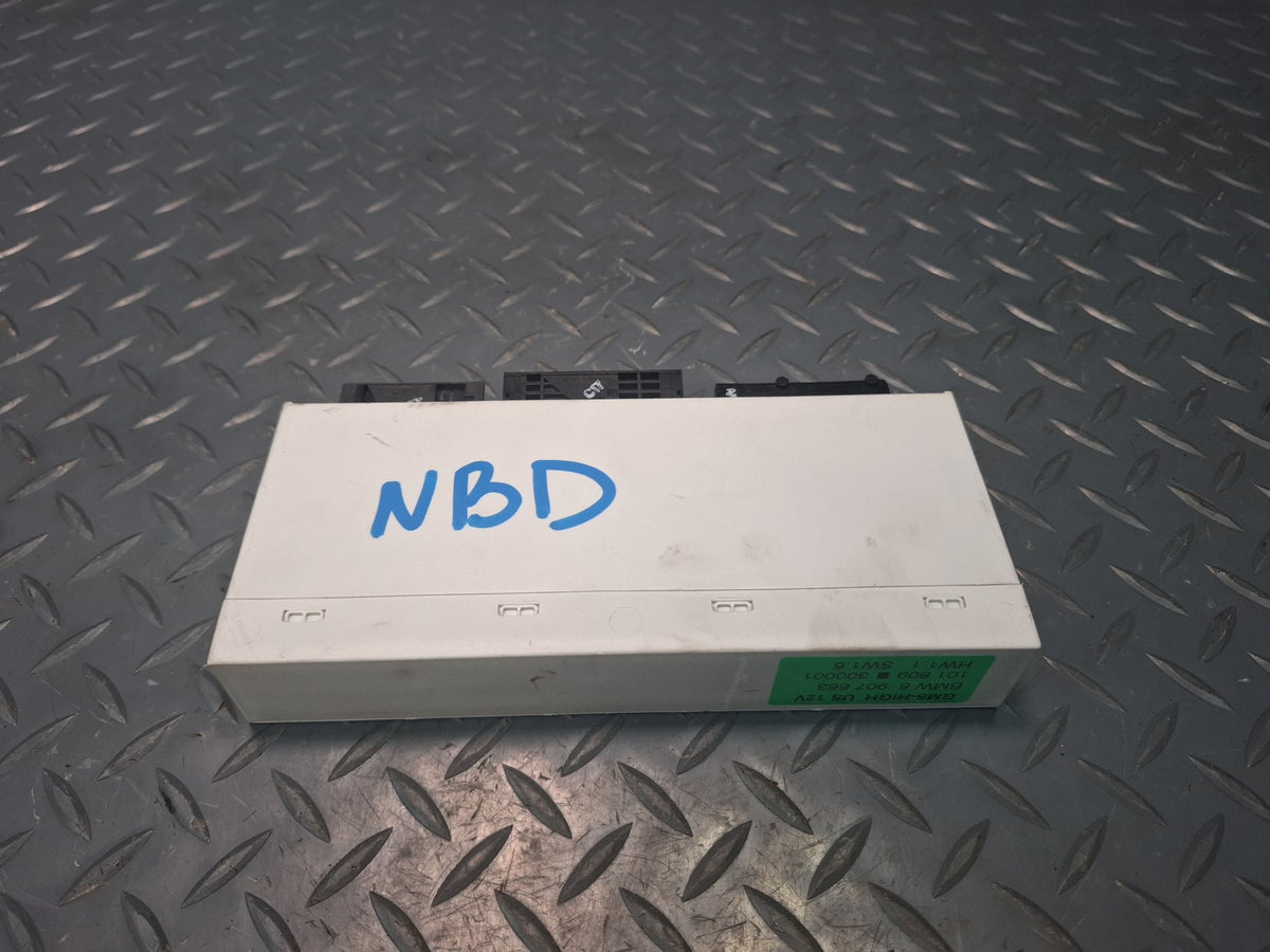 01-06 BMW E46 330ci GM5 High Body Control Module Unit BCM BCU 6907663 OEM