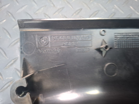 01-06 BMW E46 330Ci Front Right Kick Trim Cover Panel 8220010 OEM