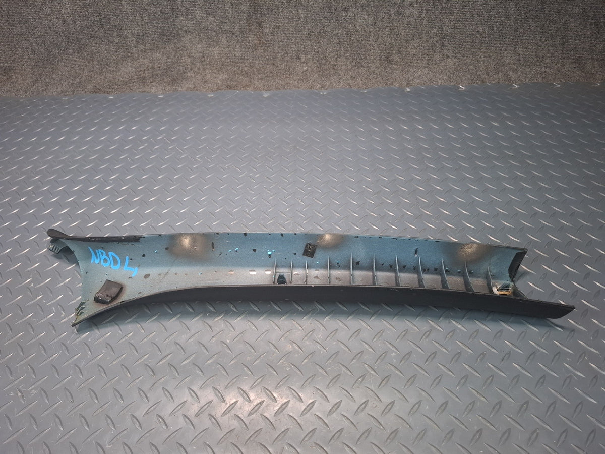 01-06 BMW E46 330Ci Convertible Set of 2 Front Interior A Pillar Trim Panel OEM