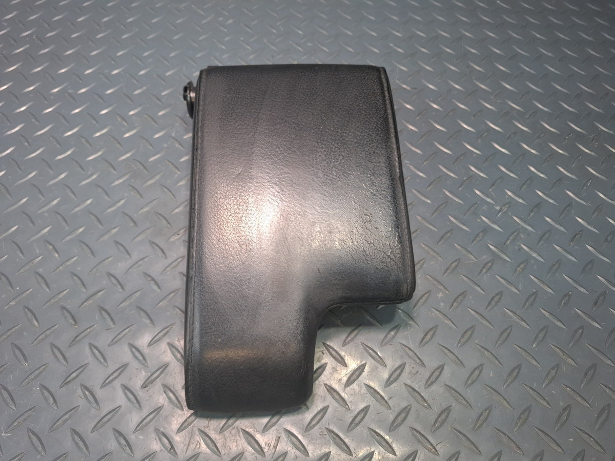 01-06 BMW E46 330Ci Convertible Center Console Leather Armrest