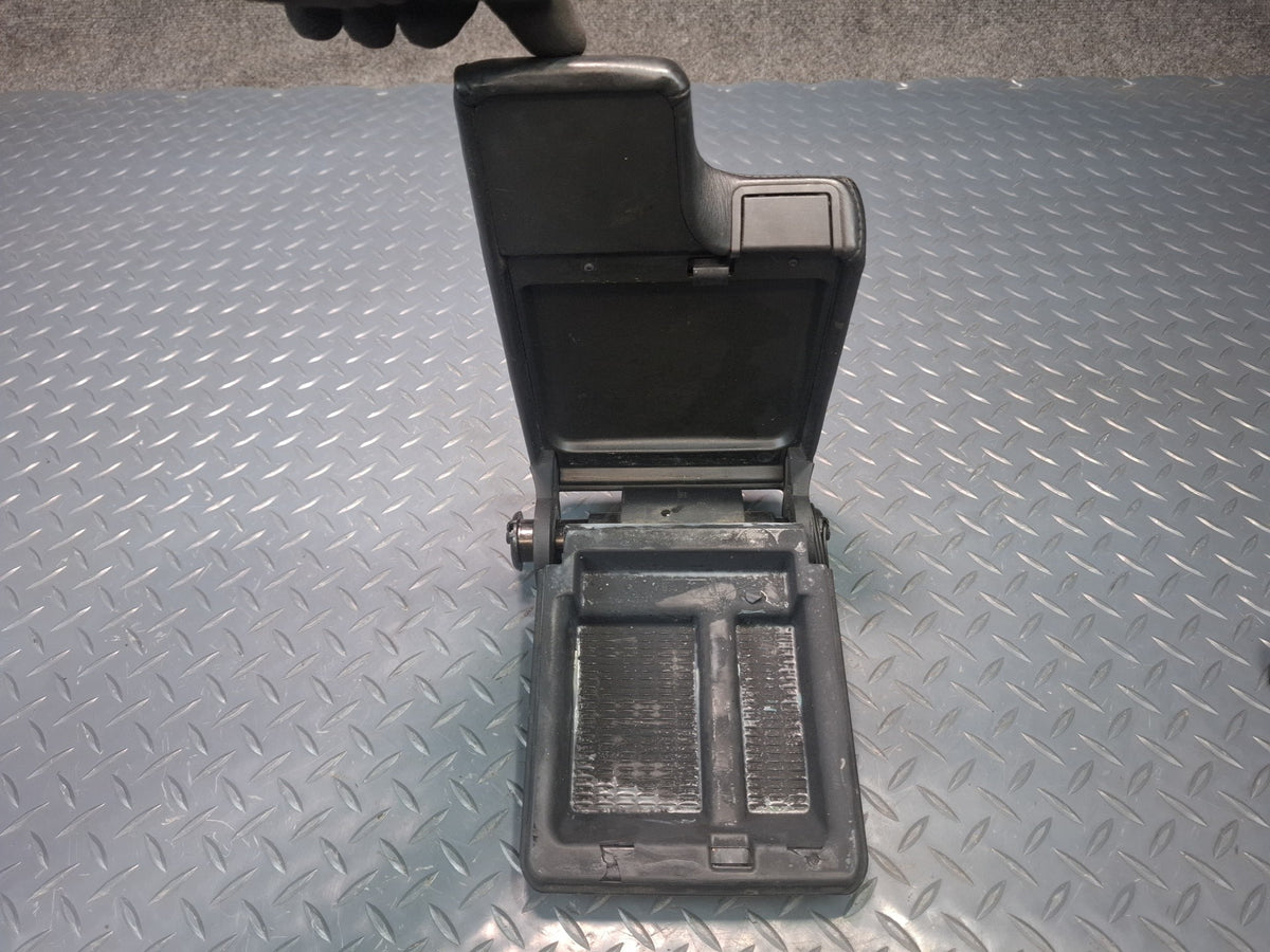 01-06 BMW E46 330Ci Convertible Center Console Leather Armrest