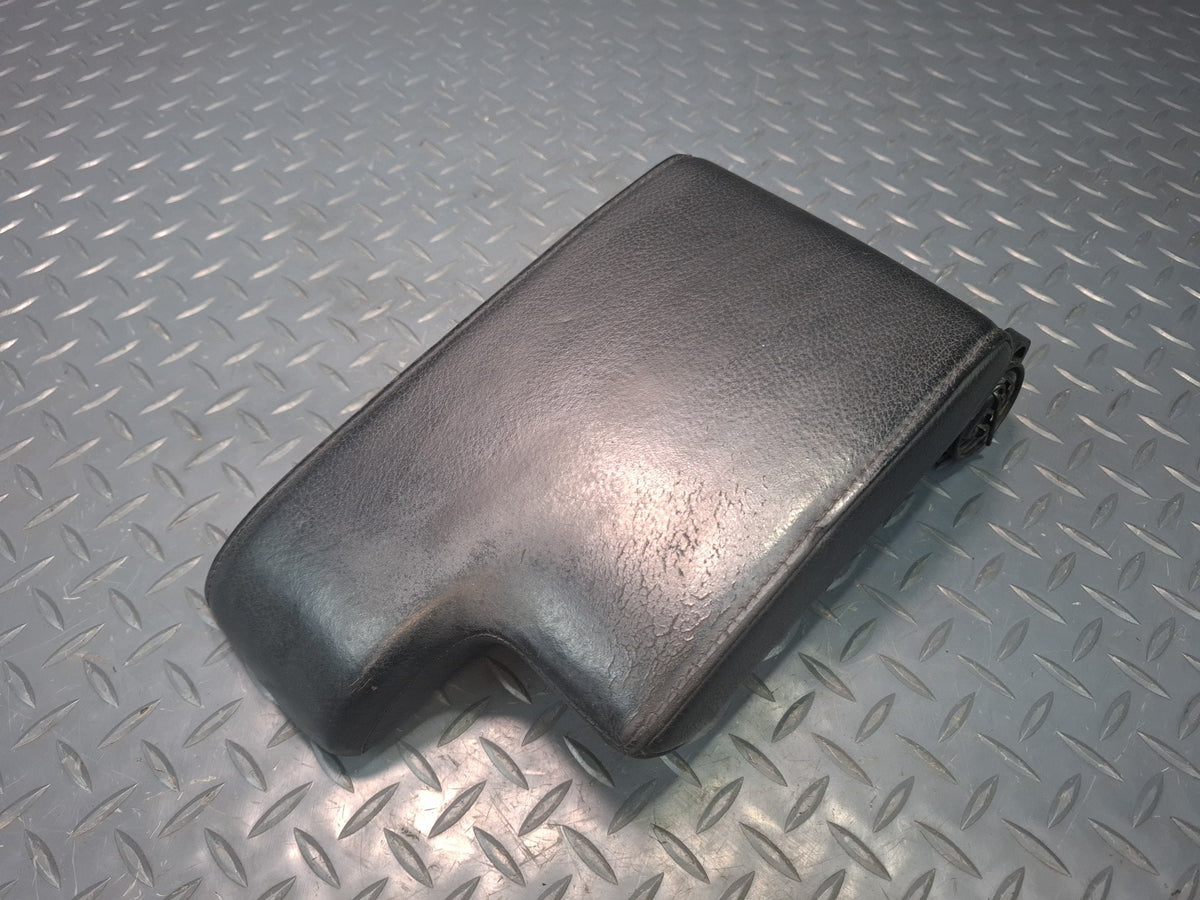 01-06 BMW E46 330Ci Convertible Center Console Leather Armrest