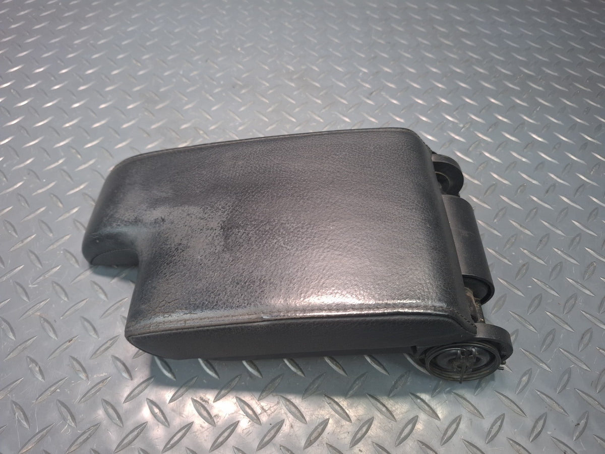 01-06 BMW E46 330Ci Convertible Center Console Leather Armrest
