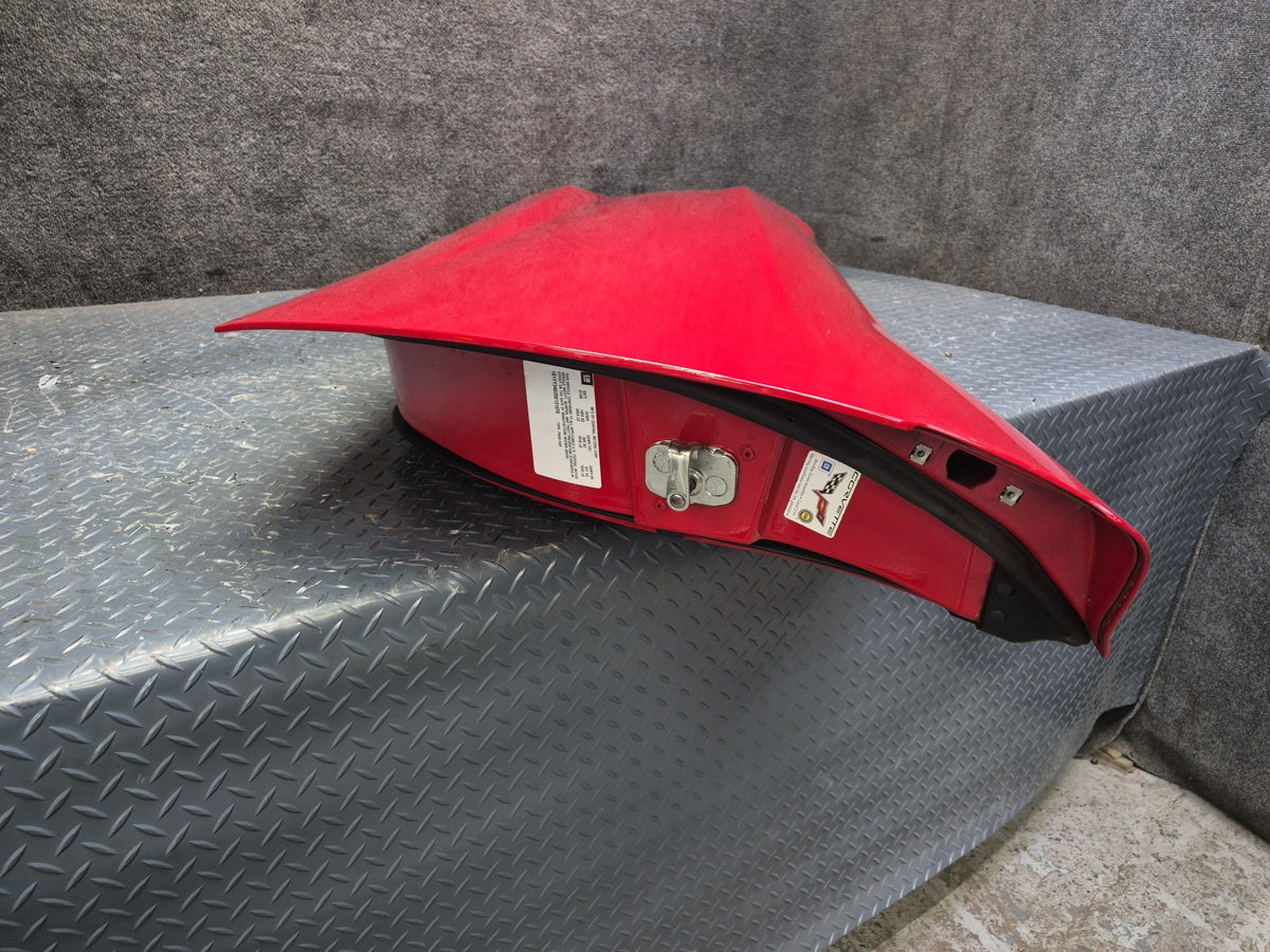 05-13 Chevrolet Corvette C6 Left Door Shell Panel Victory RED OEM