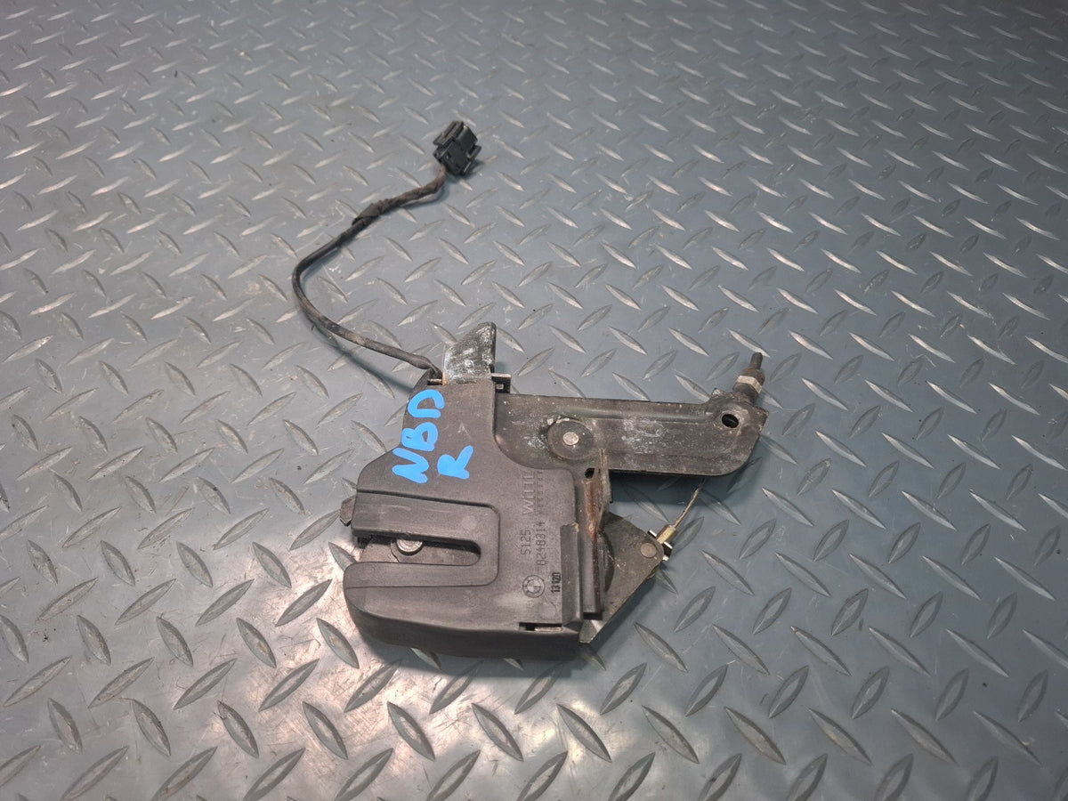 01-06 BMW E46 330ci Convertible Set of 2 Rear Folding TOP Roof Lock Latch OEM
