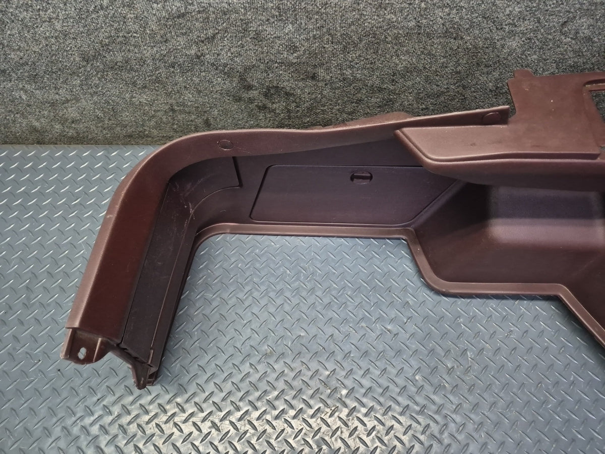 86-92 Toyota Supra MA71 Rear Left Quarter Trunk Trim Cover Panel Maroon OEM