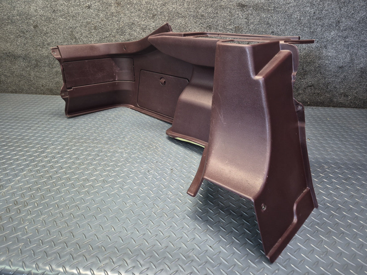 86-92 Toyota Supra MA71 Rear Left Quarter Trunk Trim Cover Panel Maroon OEM