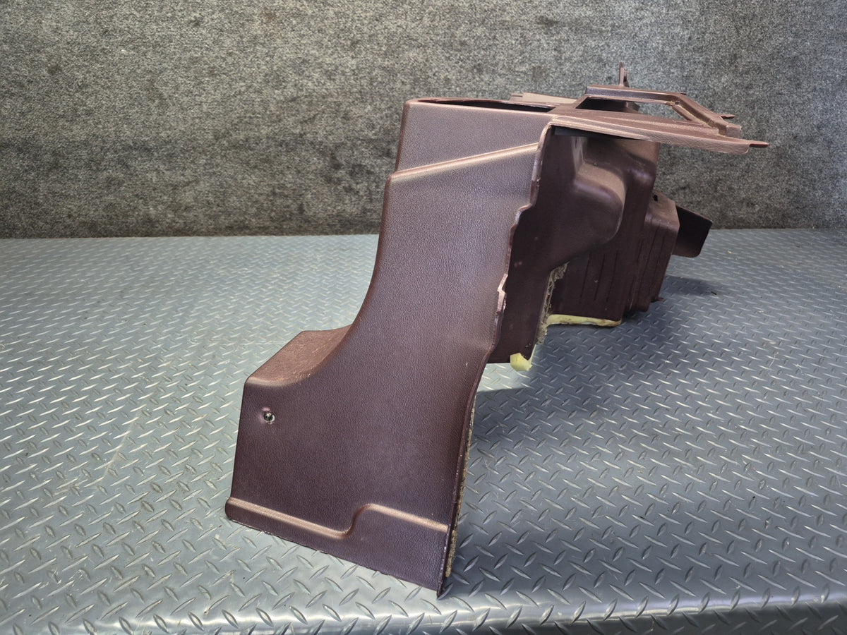 86-92 Toyota Supra MA71 Rear Left Quarter Trunk Trim Cover Panel Maroon OEM