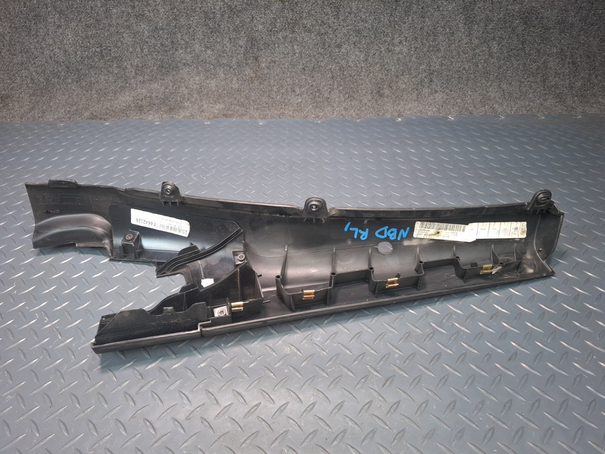 01-06 BMW E46 330Ci Convertible Rear Left & Right Lateral Trim Panel Set OEM