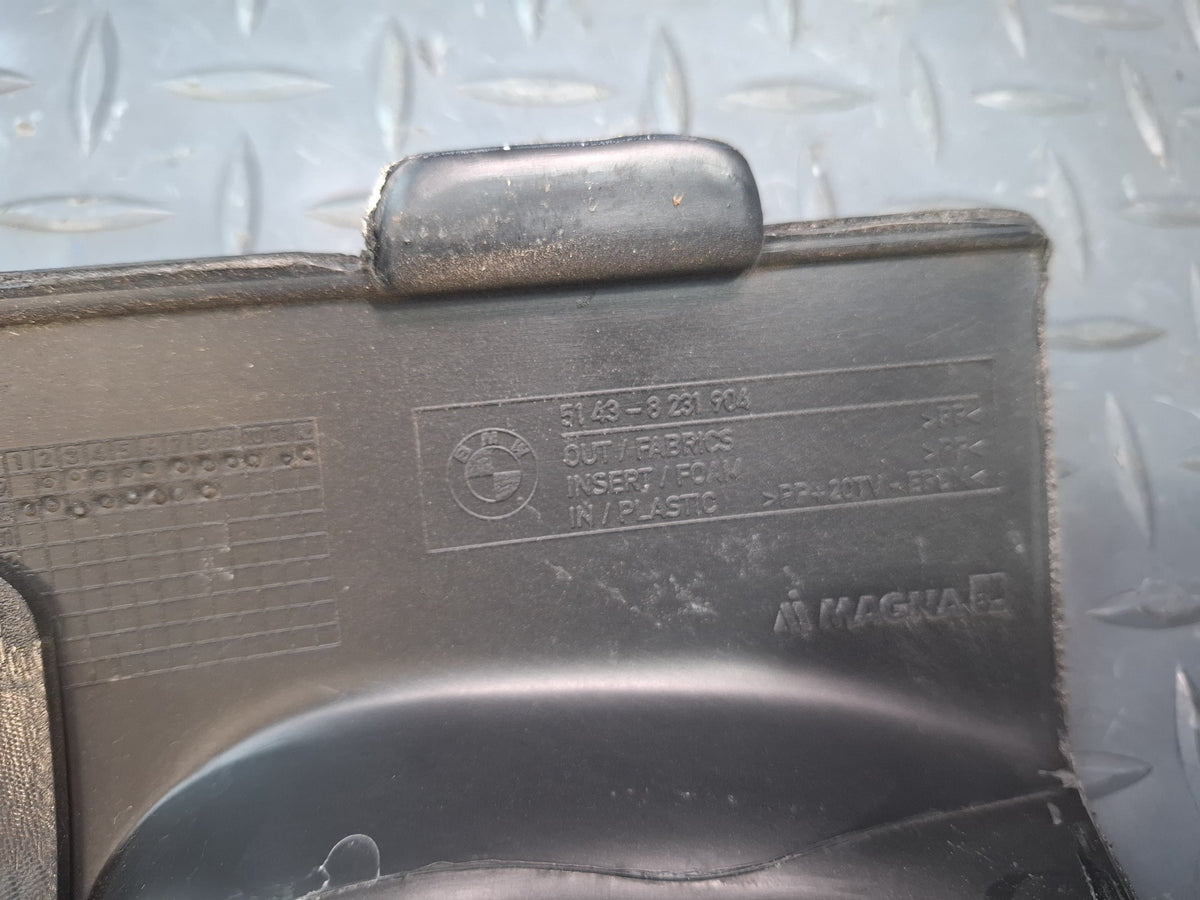 01-06 BMW E46 330Ci Convertible Rear Left & Right Lateral Trim Panel Set OEM