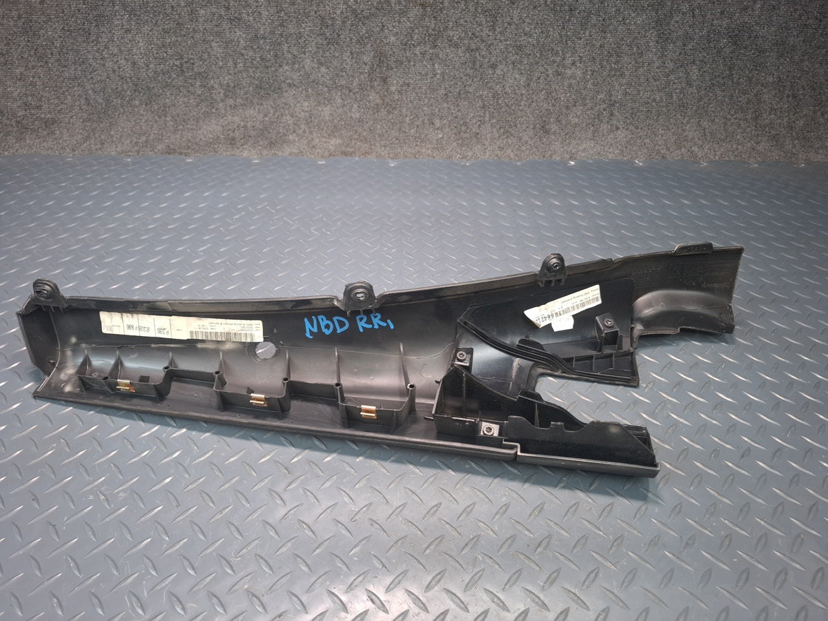 01-06 BMW E46 330Ci Convertible Rear Left & Right Lateral Trim Panel Set OEM