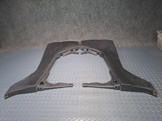 01-06 BMW E46 330ci Conv Set of 2 Rear Lower Quarter Trim Cover Panel OEM